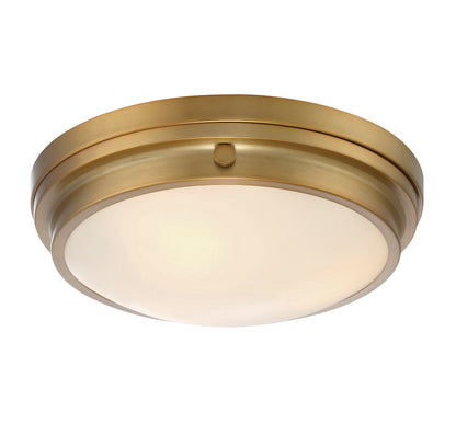Lucerne 3-Light Ceiling Light in Polished Nickel