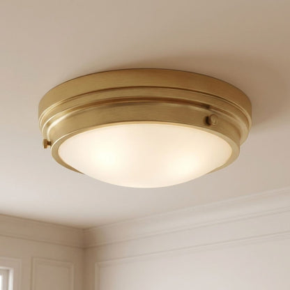 Lucerne 3-Light Ceiling Light in Polished Nickel