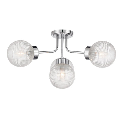 Coral 4-Light Semi-Flush Mount