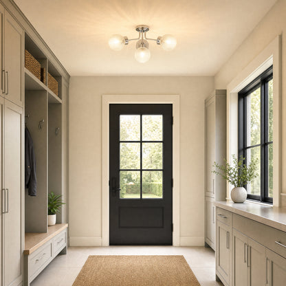 coral 4 light semi flush mount in 6 3364 4 128