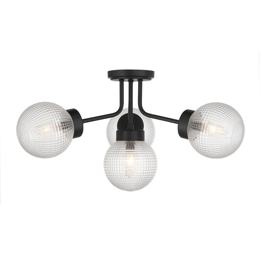 Savoy House Coral 4-Light Semi-Flush Mount - Chrome, view 2