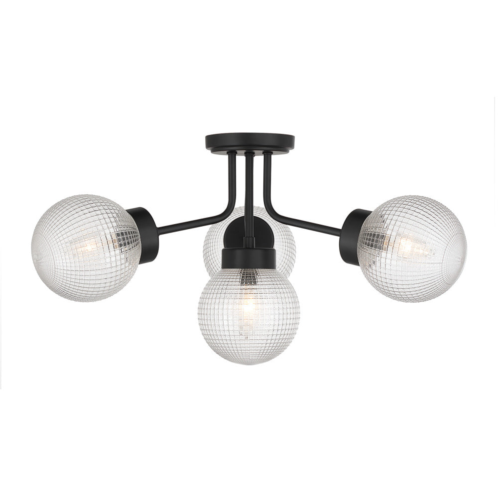 coral 4 light semi flush mount in 6 3364 4 128