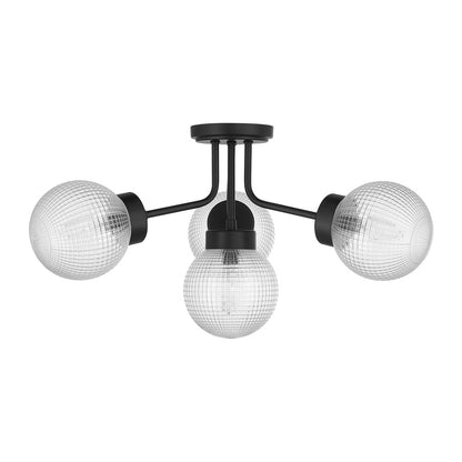 coral 4 light semi flush mount in 6 3364 4 128