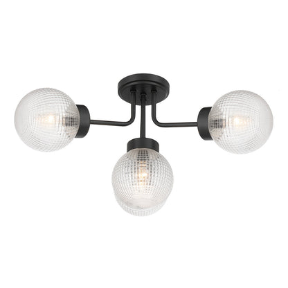 coral 4 light semi flush mount in 6 3364 4 128