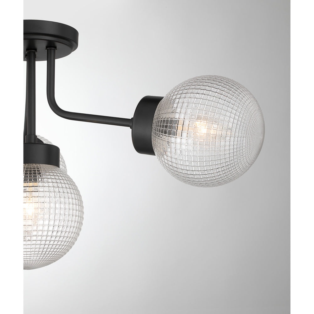coral 4 light semi flush mount in 6 3364 4 128