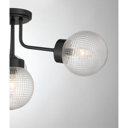 coral 4 light semi flush mount in 6 3364 4 128