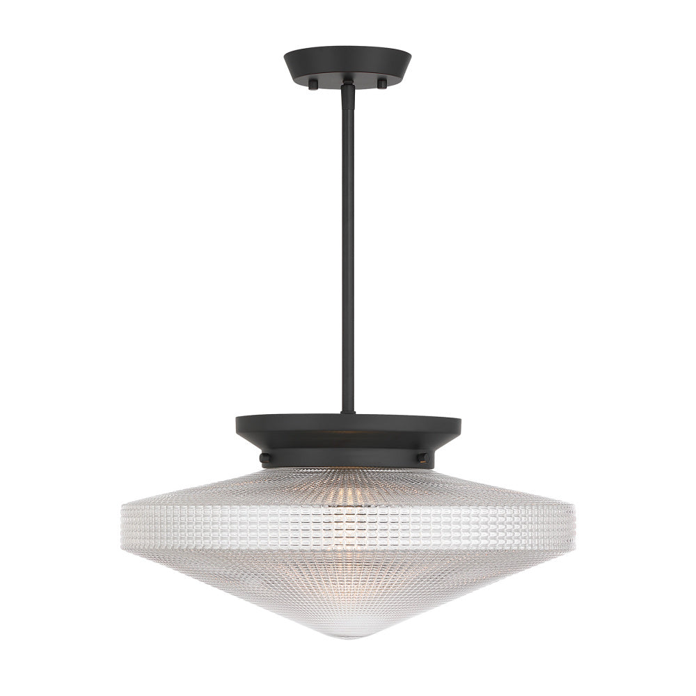 Savoy House Norwich 1-Light Convertible - Matte Black