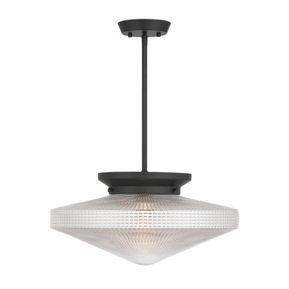 Savoy House Norwich 1-Light Convertible - Matte Black