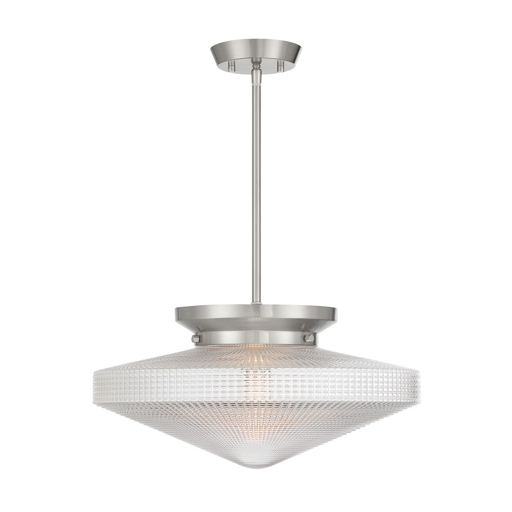Savoy House Norwich 1-Light Convertible - Satin Nickel