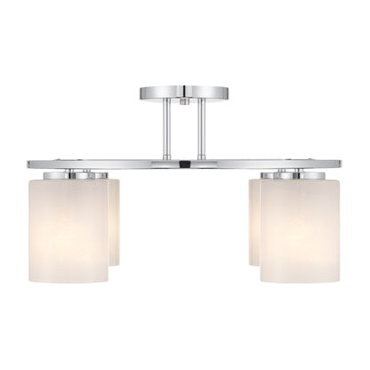 Herron 4-Light Ceiling Light in Chrome