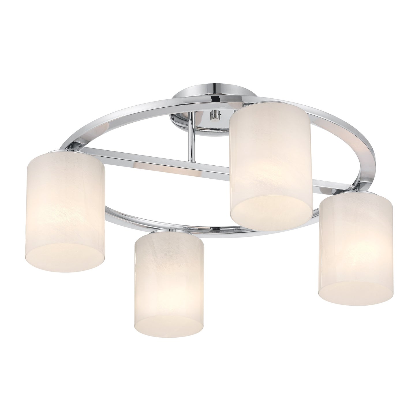 Herron 4-Light Ceiling Light in Chrome