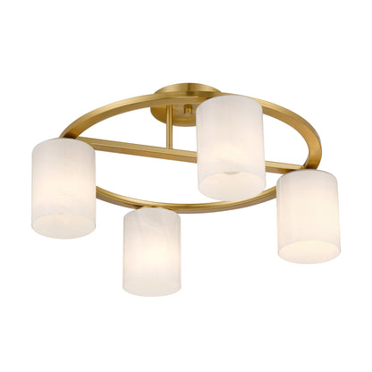 Herron 4-Light Ceiling Light in Chrome