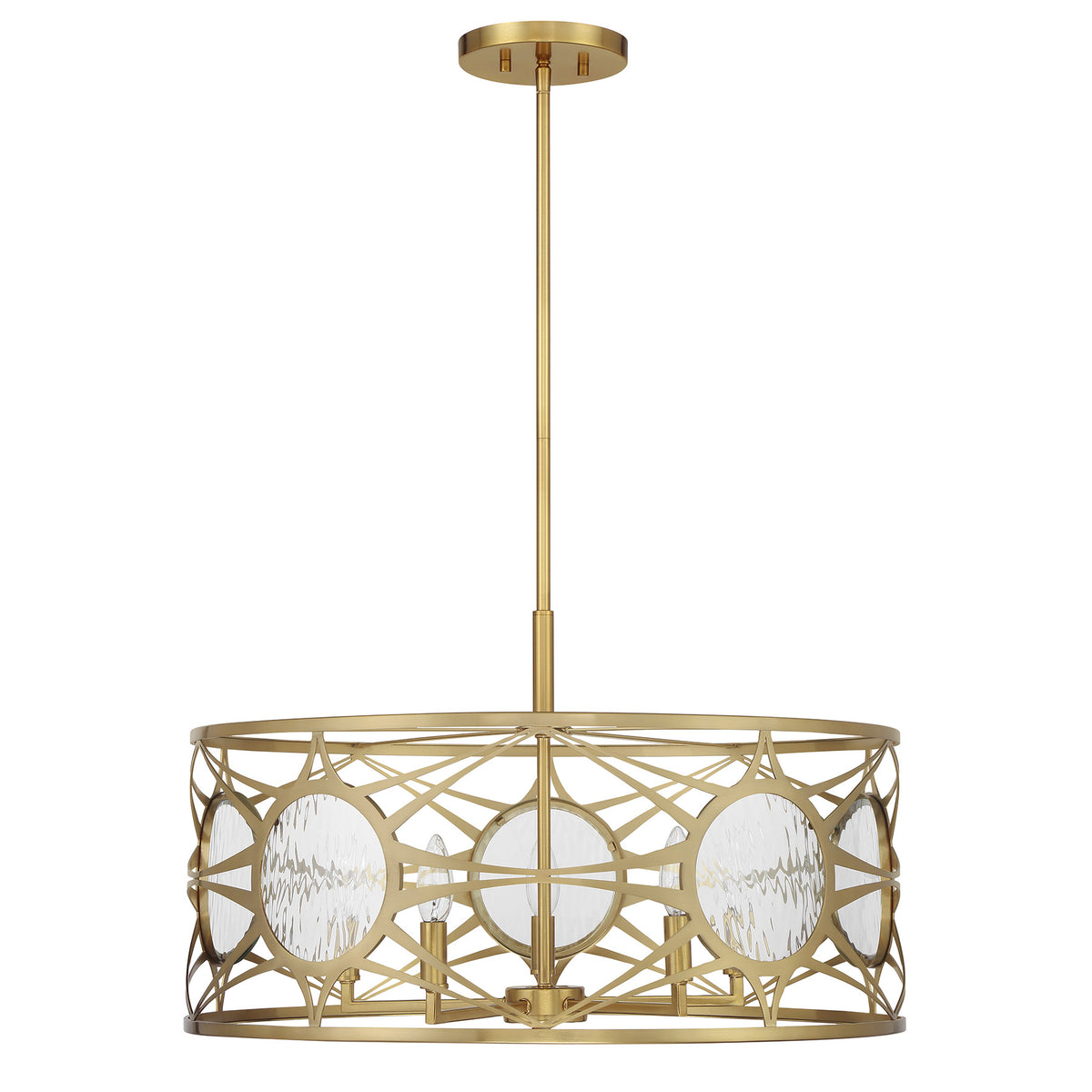 Savoy House Balfour 5-Light Convertible Semi-Flush or Pendant - alternate view