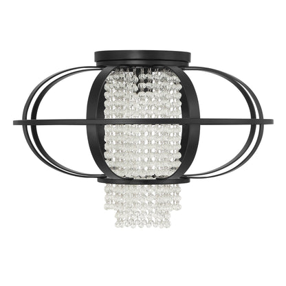 Idlewild 1-Light Ceiling Light Matte Black