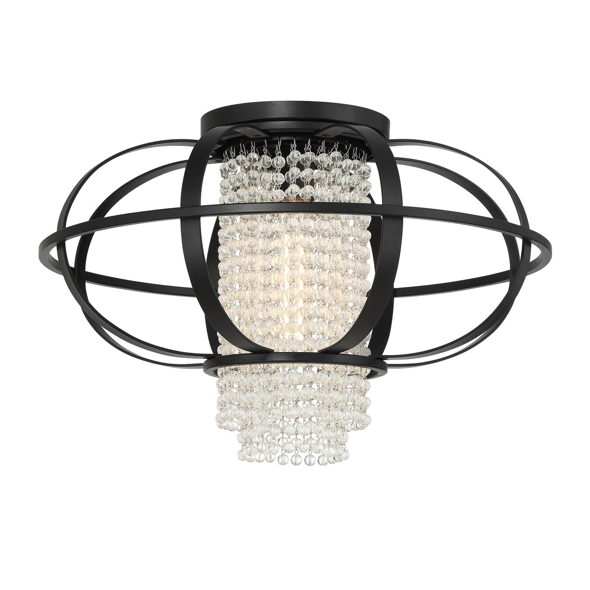 Idlewild 1-Light Ceiling Light Matte Black