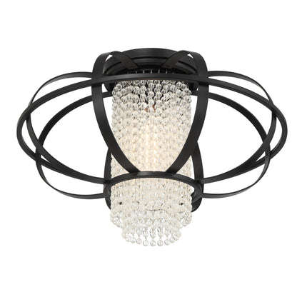 Idlewild 1-Light Ceiling Light Matte Black