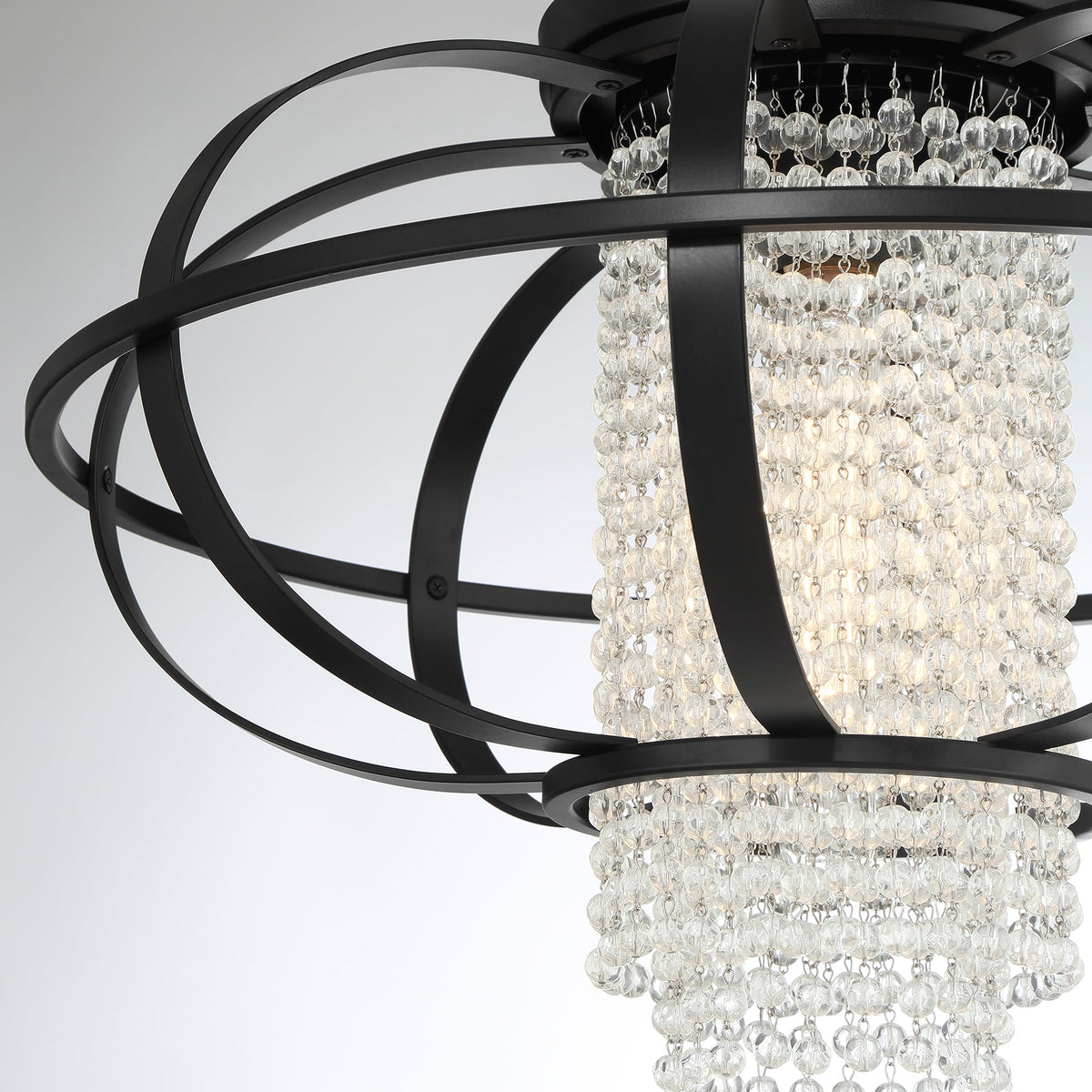 Idlewild 1-Light Ceiling Light Matte Black
