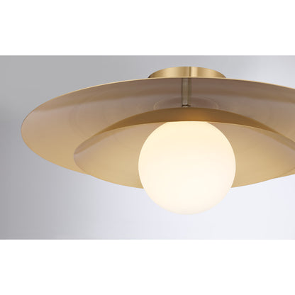 Sherrer 1-Light Ceiling Light in Chrome
