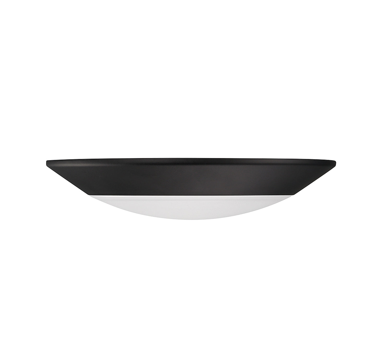 Stella 6-in LED 5CCT Disc Light in Matte Black