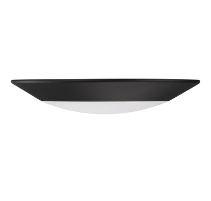 Stella 7-in LED 5CCT Disc Light in Matte Black