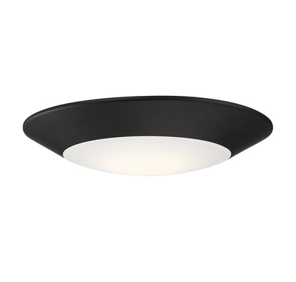 Stella 7-in LED 5CCT Disc Light in Matte Black