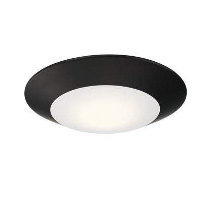 Stella 7-in LED 5CCT Disc Light in Matte Black
