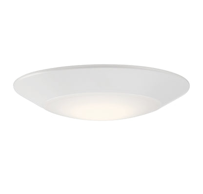 Stella 7-in LED 5CCT Disc Light in Matte Black