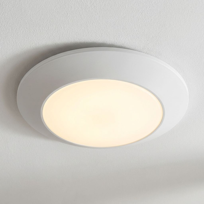 Stella 7-in LED 5CCT Disc Light in Matte Black