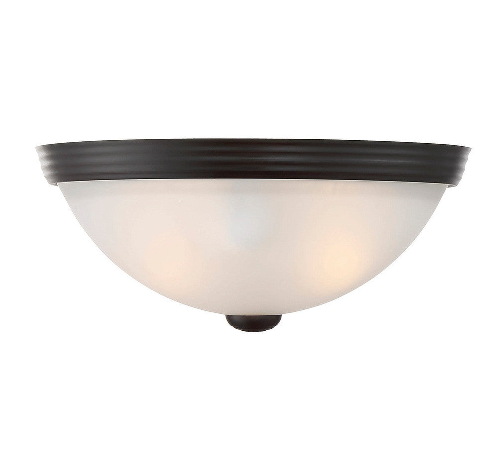 Savoy House Stella 2-Light 11-in Flush Mount English Bronze