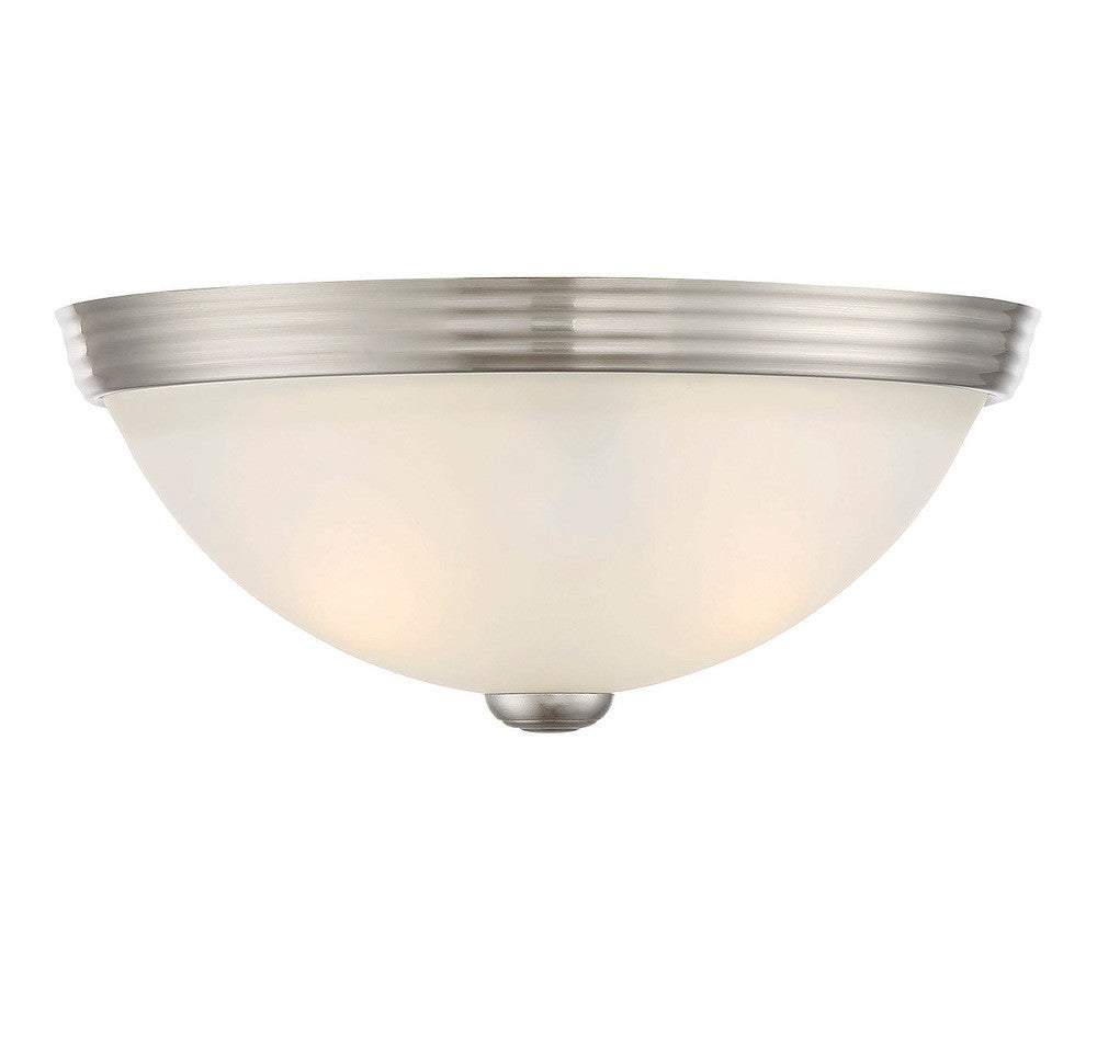 Savoy House Stella 2-Light 11-in Flush Mount Matte Black