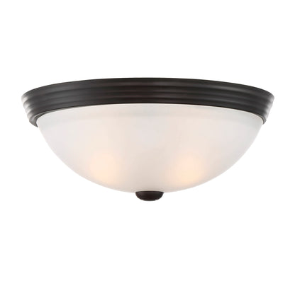 Stella 2-Light 13-in Flush Mount in English Bronze
