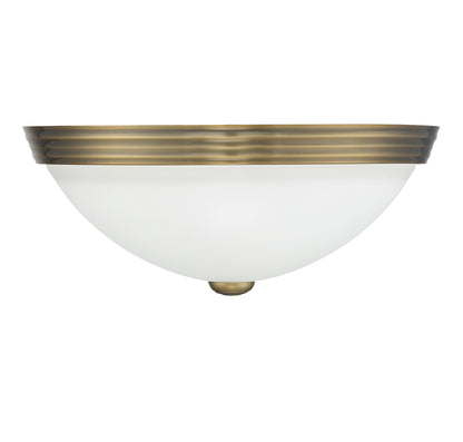 Stella 2-Light 13-in Flush Mount in English Bronze