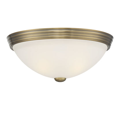 Stella 2-Light 13-in Flush Mount in English Bronze