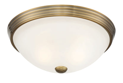 Stella 2-Light 13-in Flush Mount in English Bronze
