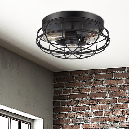 Scout Outdoor Flush Mount, 3-Light, English Bronze, 15"W , Savoy House (6-8074-15-13 1JY8G)