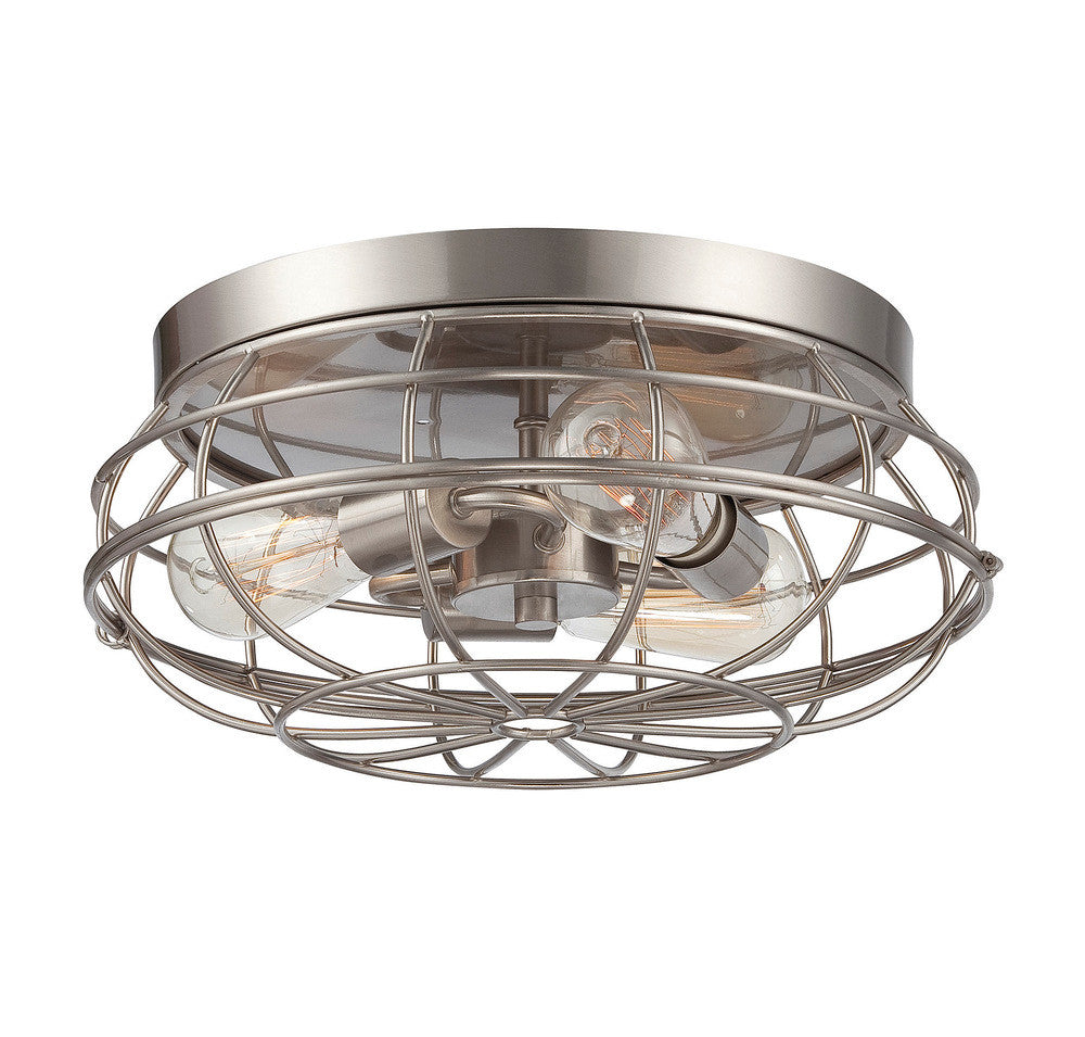 Flush Mounts-Savoy House-6-8074-15