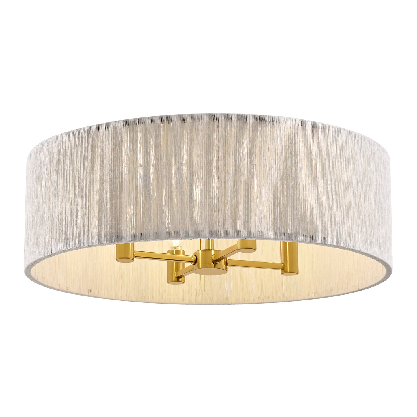 Maynard 4-Light Ceiling Light in Warm Brass