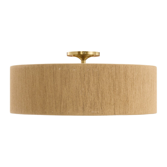 Maynard 4-Light Ceiling Light in Warm Brass