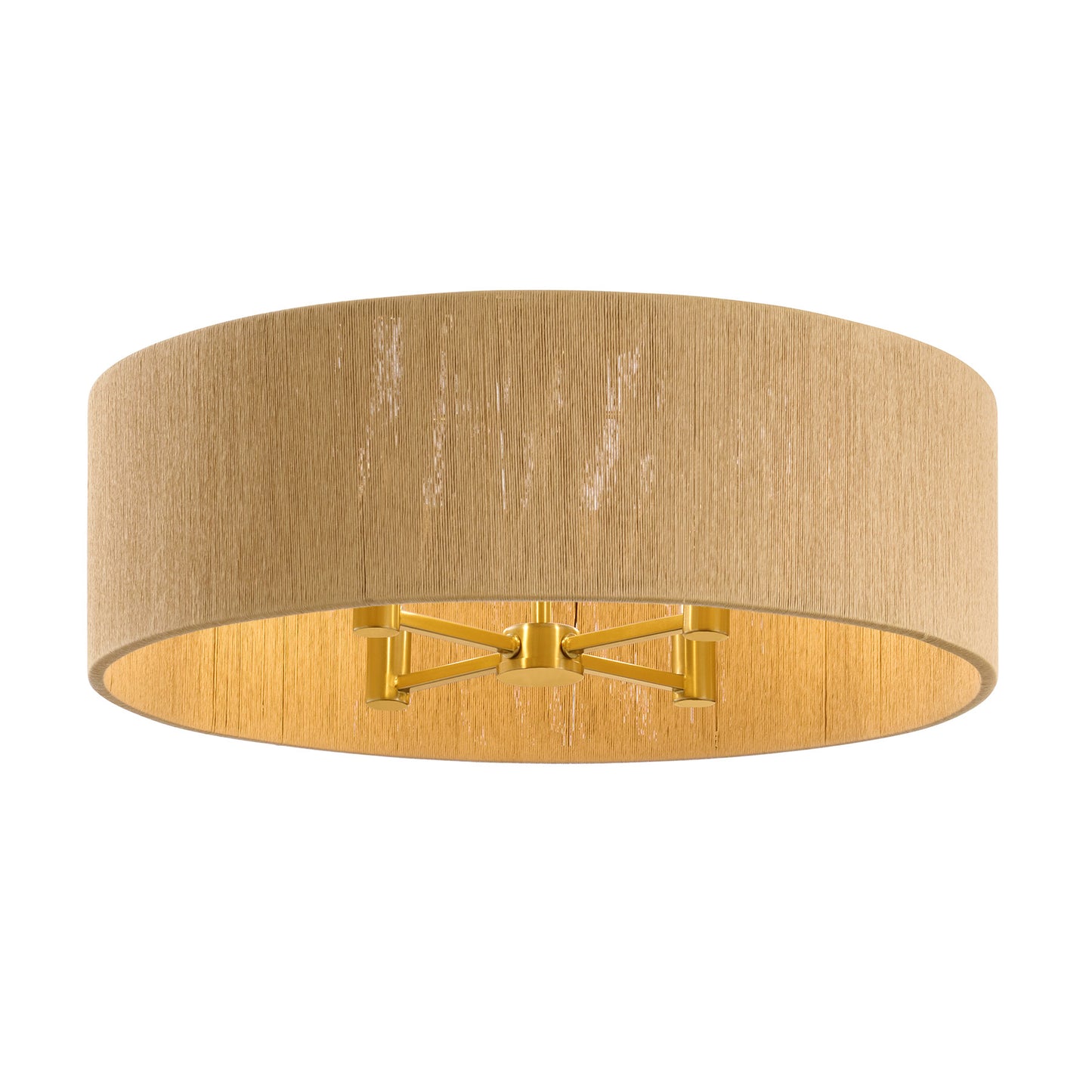 Maynard 4-Light Ceiling Light in Warm Brass