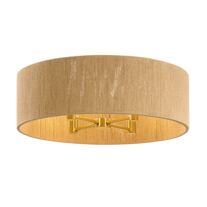 Maynard 4-Light Ceiling Light in Warm Brass