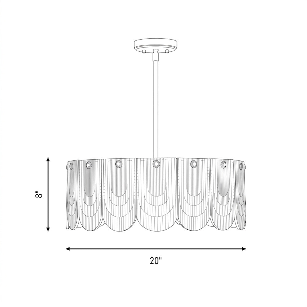 ashton 4 light convertible in 6 9801 4 128