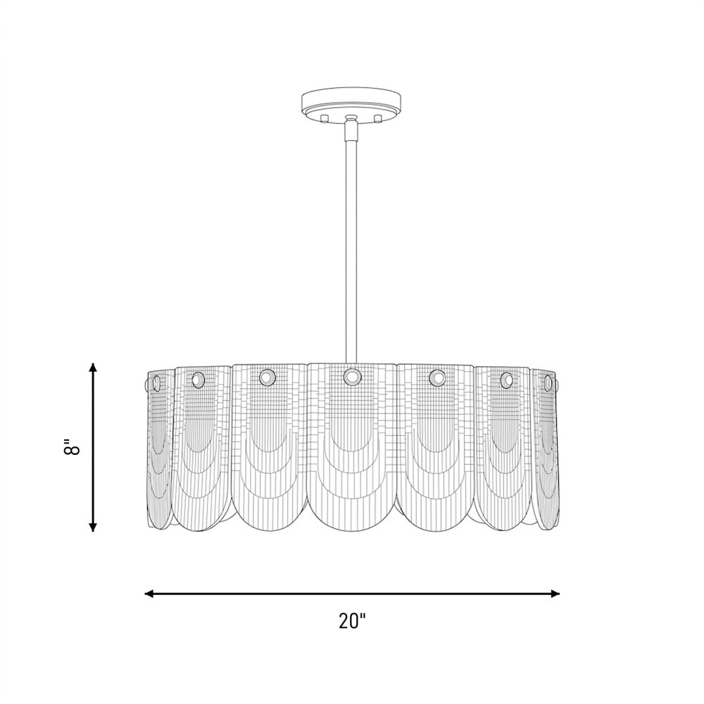 ashton 4 light convertible in 6 9801 4 128