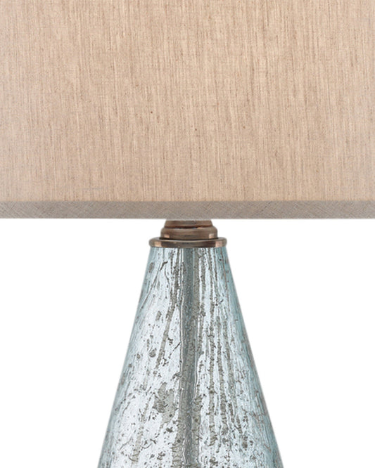 Optimist Blue Table Lamp Currey and Company 6000-0181