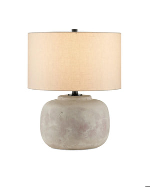 Currey and Company Beton Table Lamp Antique Earth