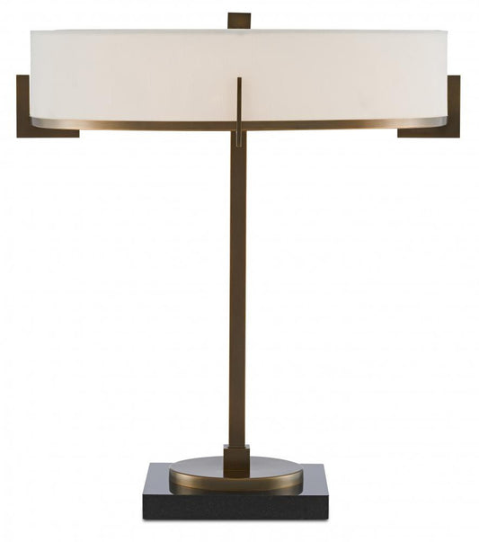 Jacobi Brass Table Lamp Currey and Company 6000-0438