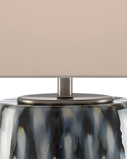 Milner Blue Table Lamp Currey and Company 6000-0456