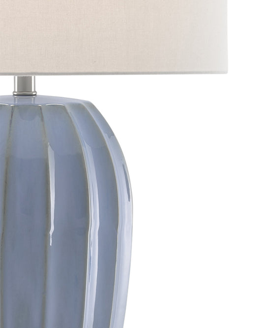 Bluestar Blue Table Lamp Currey and Company 6000-0616