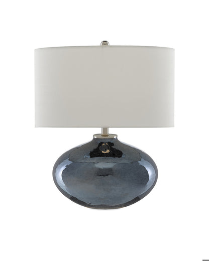 Lucent Blue Table Lamp Currey and Company 6000-0645