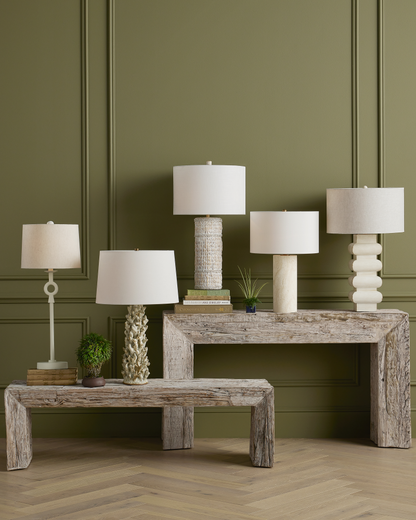 Vespera Table Lamp, 1-Light, Antique Brass, Brass, 25.5"H, Currey and Company (6000-0656 RQ3X)