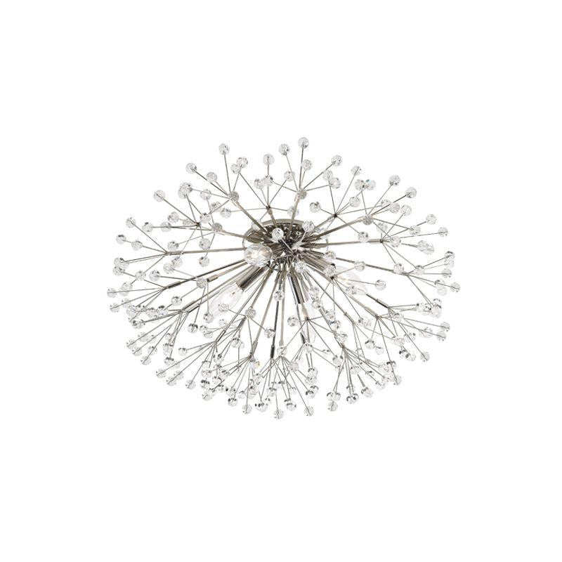 Hudson Valley Dunkirk Flush Mount Polished Nickel